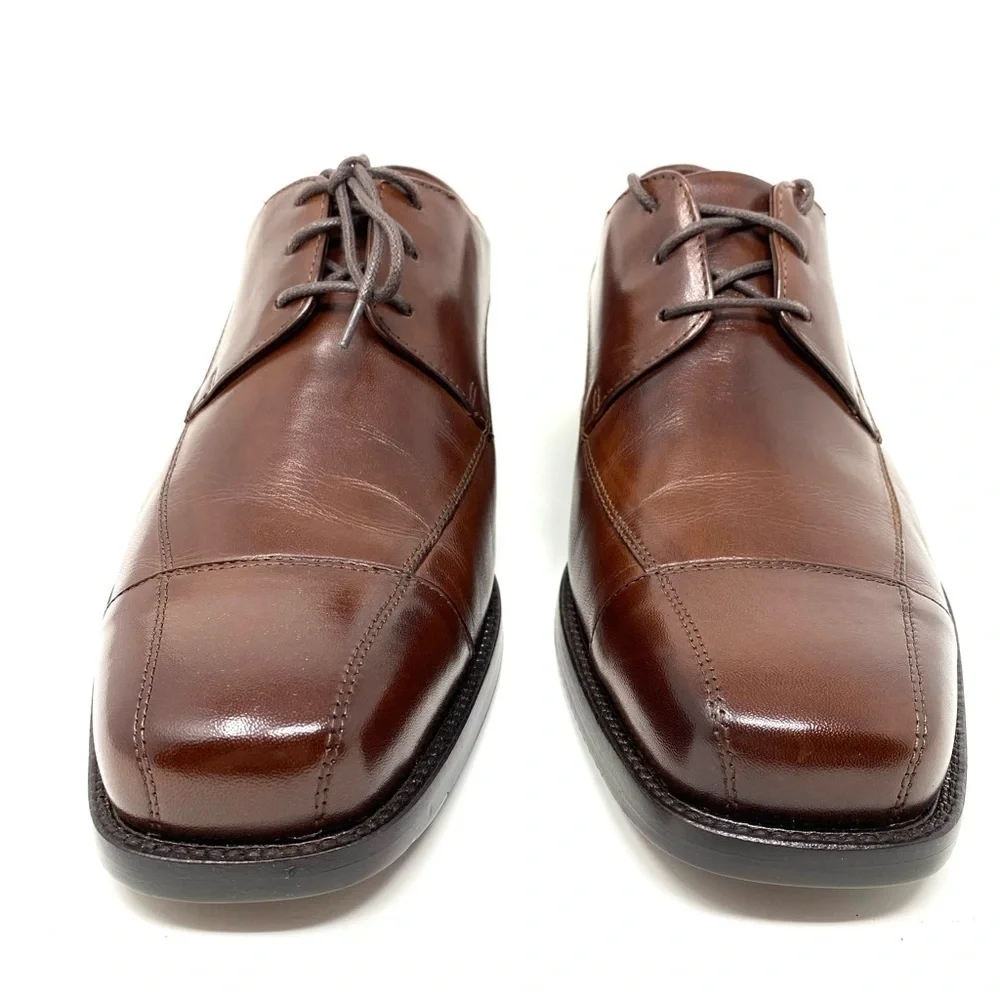 Johnston & Murphy Men's Dobson Oxford Capps Mahogany